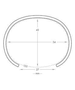 CLASSIC CUFF ROSE GOLD 12