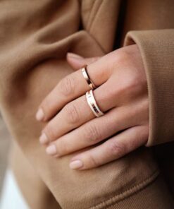 CLASSIC RING SATIN WHITE 7